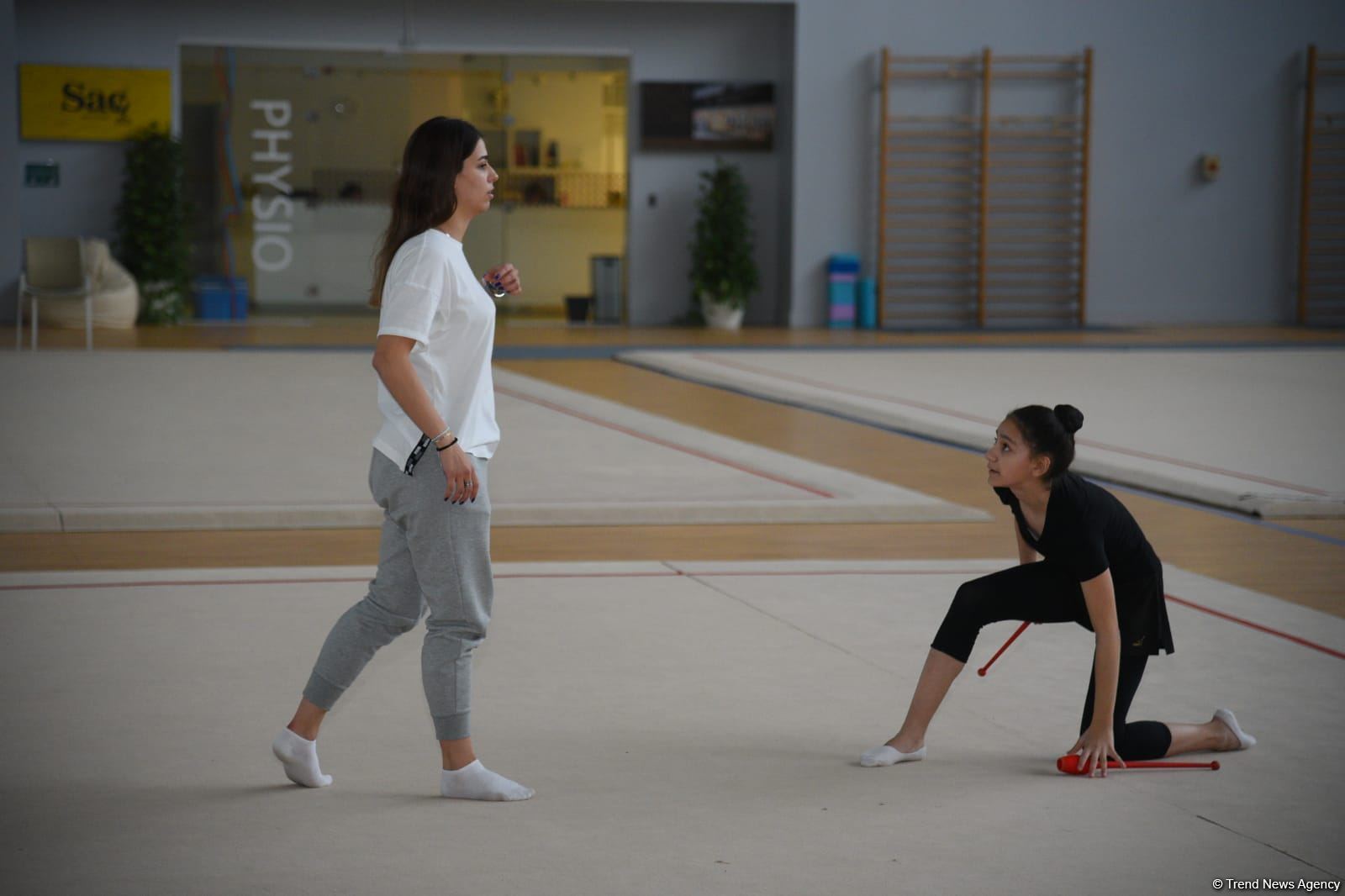 Bakıda Göyçay və İsmayıllı gimnastlarının təlim-məşq toplanışı keçirilir (FOTO)