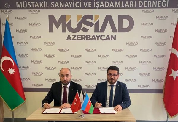 MÜSİAD Azərbaycan və Azərbaycan Beynəlxalq Maarif Məktəbləri arasında memorandum imzalanıb (FOTO)
