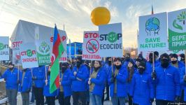 Peaceful protests of Azerbaijanis on Lachin road continue (PHOTO/VIDEO)