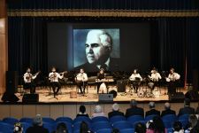 Известные артисты выступили с концертом в честь 100-летия Ахмеда Бакиханова (ФОТО)