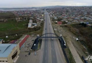 Bakı-Şamaxı-Yevlax avtomobil yolunda növbəti piyada keçidi istifadəyə verilib