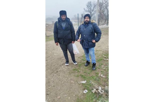 Pakistani citizens detained for attempt to illegally cross Azerbaijan's border (PHOTO)