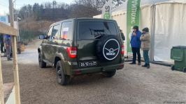 One more supply vehicle of Russian peacekeepers pass along Azerbaijan's Lachin road (PHOTO)