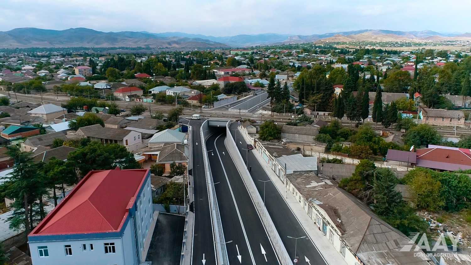 Azerbaijan builds new road tunnel in Tovuz (PHOTO/VIDEO)