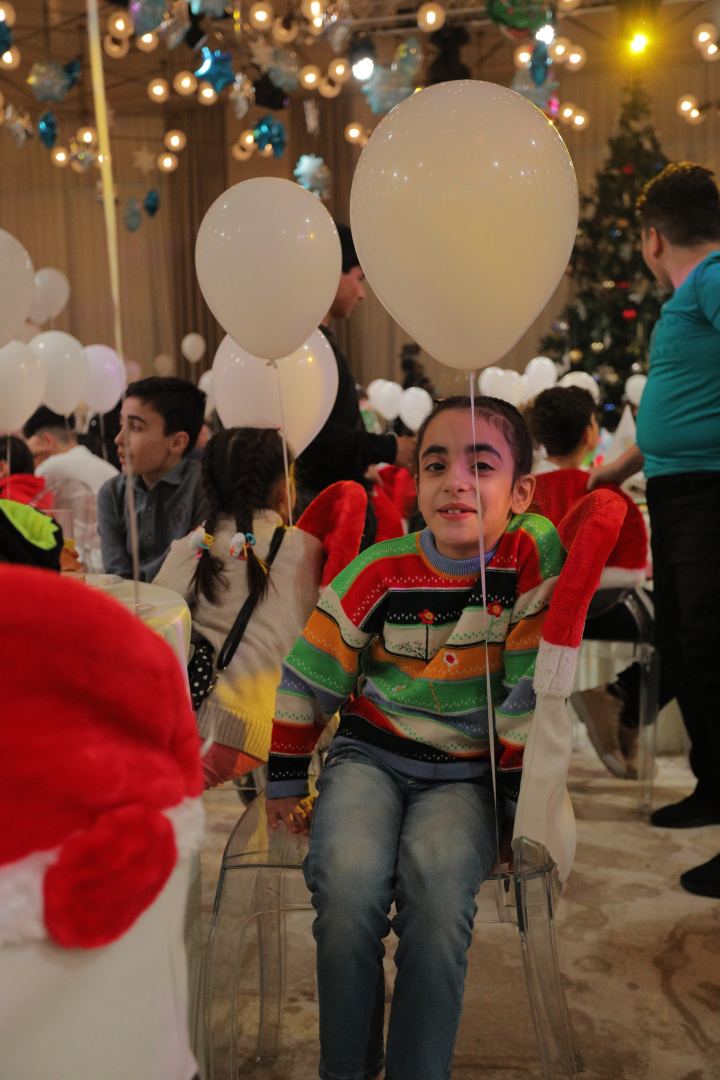 Azerbaijan’s Heydar Aliyev Foundation organizes New Year's celebration for children (PHOTO)