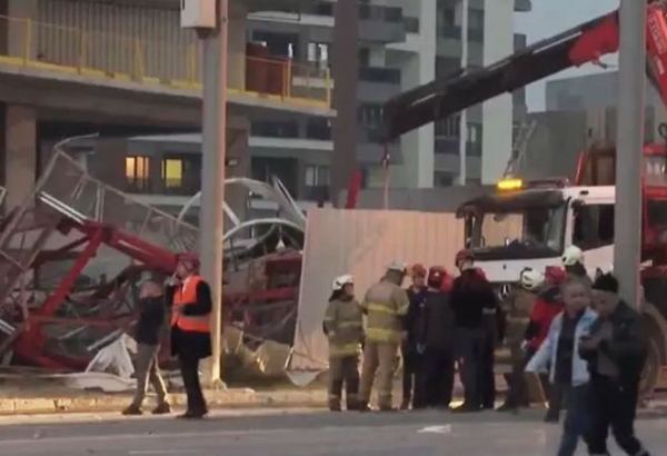 Crane collapses in Turkish Izmir, 5 dead (VIDEO)