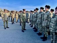Chief of Azerbaijani Army's General Staff continues visiting liberated lands on holidays' eve (PHOTO/VIDEO)