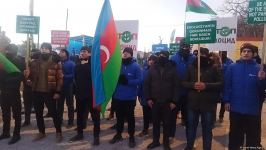 Двадцать четвертый день акции протеста на Лачинской дороге (ФОТО)