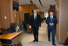 Президент Ильхам Алиев принял участие в открытии «Бакинского дома МСБ» (ФОТО/ВИДЕО)