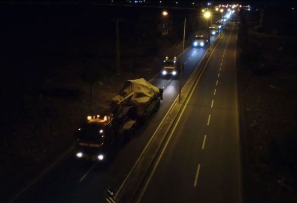 Azerbaijani military servicemen arrive in Türkiye for joint exercises (VIDEO)
