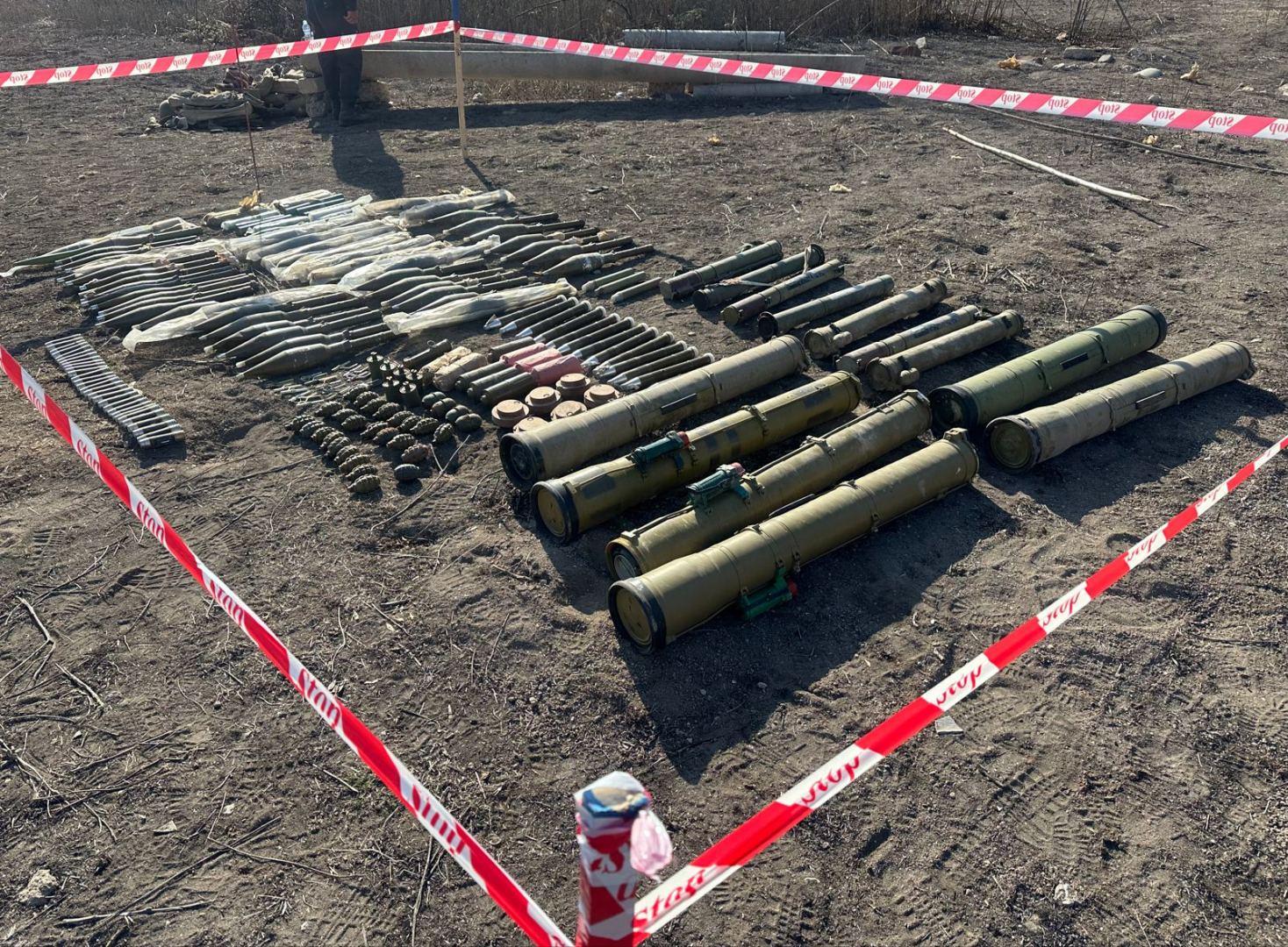 Azerbaijan finds ammunition in abandoned military positions in Gubadli (PHOTO)