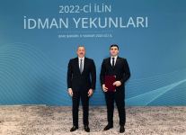 Athletes, sports specialists awarded for contribution to development of sports in Azerbaijan (PHOTO)