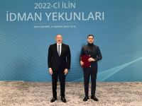 Athletes, sports specialists awarded for contribution to development of sports in Azerbaijan (PHOTO)