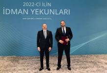 Athletes, sports specialists awarded for contribution to development of sports in Azerbaijan (PHOTO)