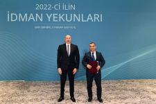 Athletes, sports specialists awarded for contribution to development of sports in Azerbaijan (PHOTO)