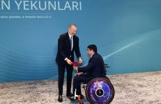 Athletes, sports specialists awarded for contribution to development of sports in Azerbaijan (PHOTO)