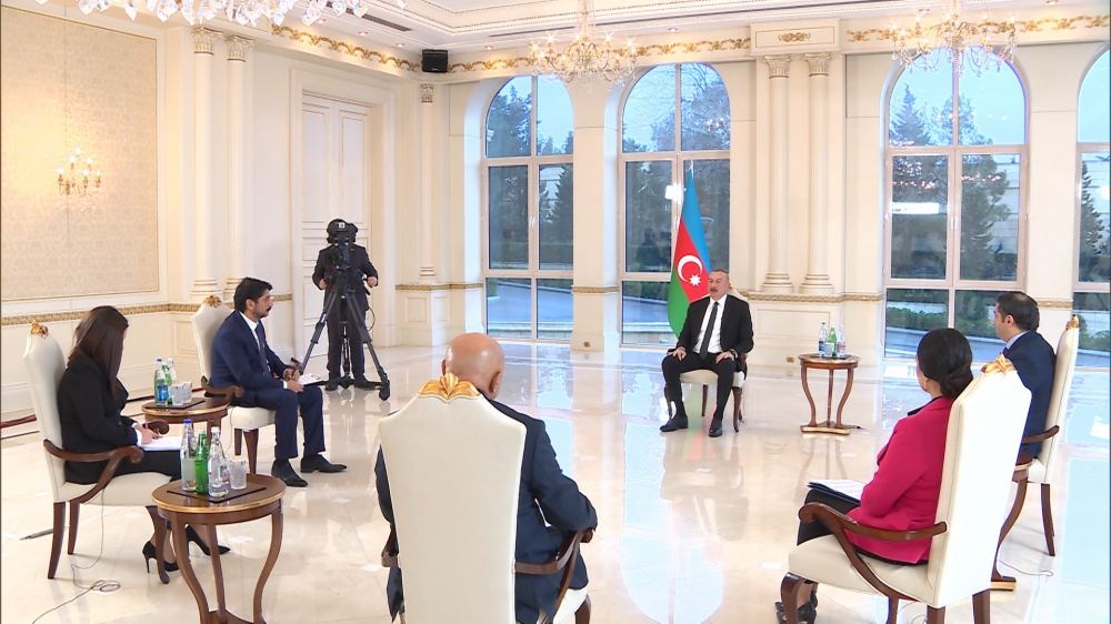 Президент Ильхам Алиев: Фактически уже более двух лет Армения не выполняет взятых на себя обязательств