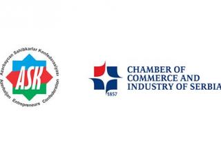 Azerbaijan Entrepreneurs Confederation, Serbian Chamber of Commerce, Industry sign MoU