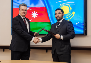 AzerTelecom and Kazakhtelecom step into active phase of the implementation of the Trans-Caspian project (FOTO)
