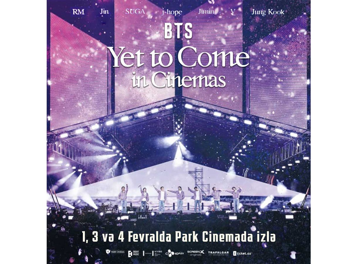 "BTS: Yet to Come in Cinemas" в кинотеатрах Park Cinema с 1 февраля (ФОТО)