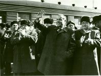 Один день Гейдара Алиева: 12 января 1979 г. Открытие железной дороги Агдам - Ханкенди (ФОТО)