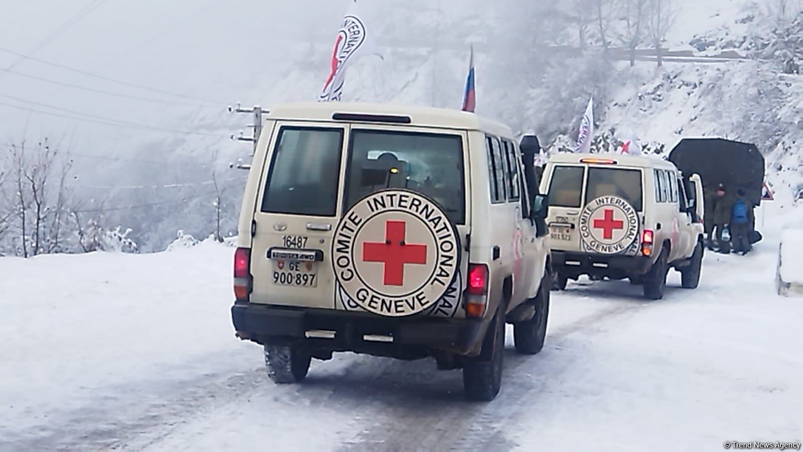 More ICRC vehicles pass freely along Azerbaijan's Lachin-Khankendi road (PHOTO)