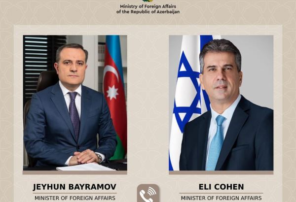 Главы МИД Азербайджана и Израиля обсудили перспективы многостороннего сотрудничества