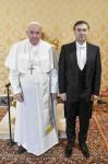 Посол Азербайджана вручил верительные грамоты Папе Франциску (ФОТО)