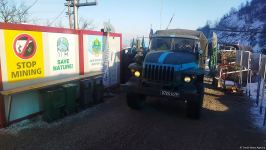 По Лачинской дороге беспрепятственно проехали еще восемь автомобилей снабжения миротворцев (ФОТО)