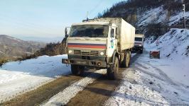 По Лачинской дороге беспрепятственно проехали 15 транспортных средств  РМК (ФОТО/ВИДЕО)