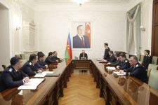 Генпрокурор Азербайджана встретился с новоназначенными судьями (ФОТО)