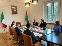 Посол Туркменистана Тойли Комеков встретился с генеральным директором издательского дома «Сандро Тети» (ФОТО)