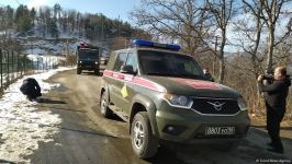 По Лачинской дороге беспрепятственно проехали еще 7 автомашин РМК (ФОТО)
