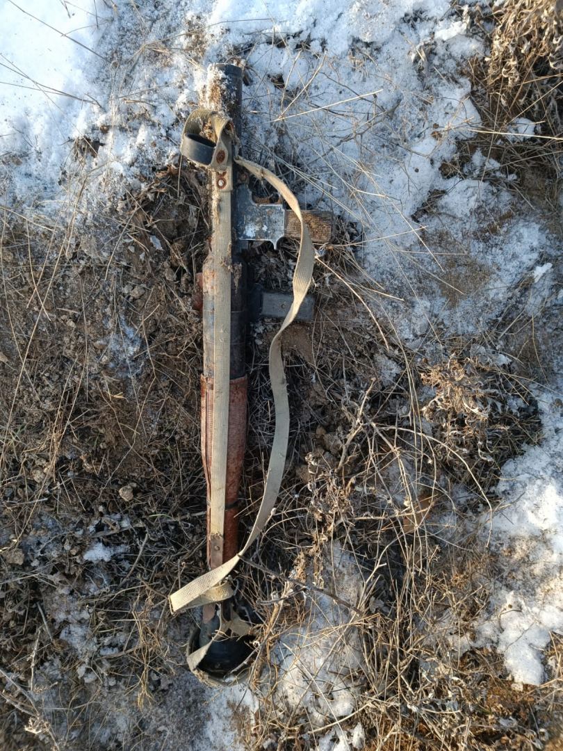 Grenade launcher found in Azerbaijan's Goranboy (PHOTO)