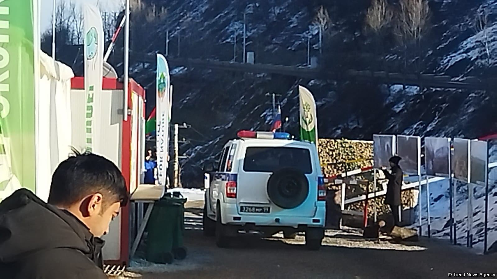 По Лачинской дороге беспрепятственно проехали 8  автомашин РМК (ФОТО/ВИДЕО)