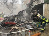 Руководство МВД Украины погибло при крушении вертолета под Киевом (ФОТО)