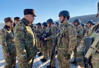 Azerbaijan's MoD inspects combat readiness of military units in Kalbajar, Lachin (PHOTO/VIDEO)