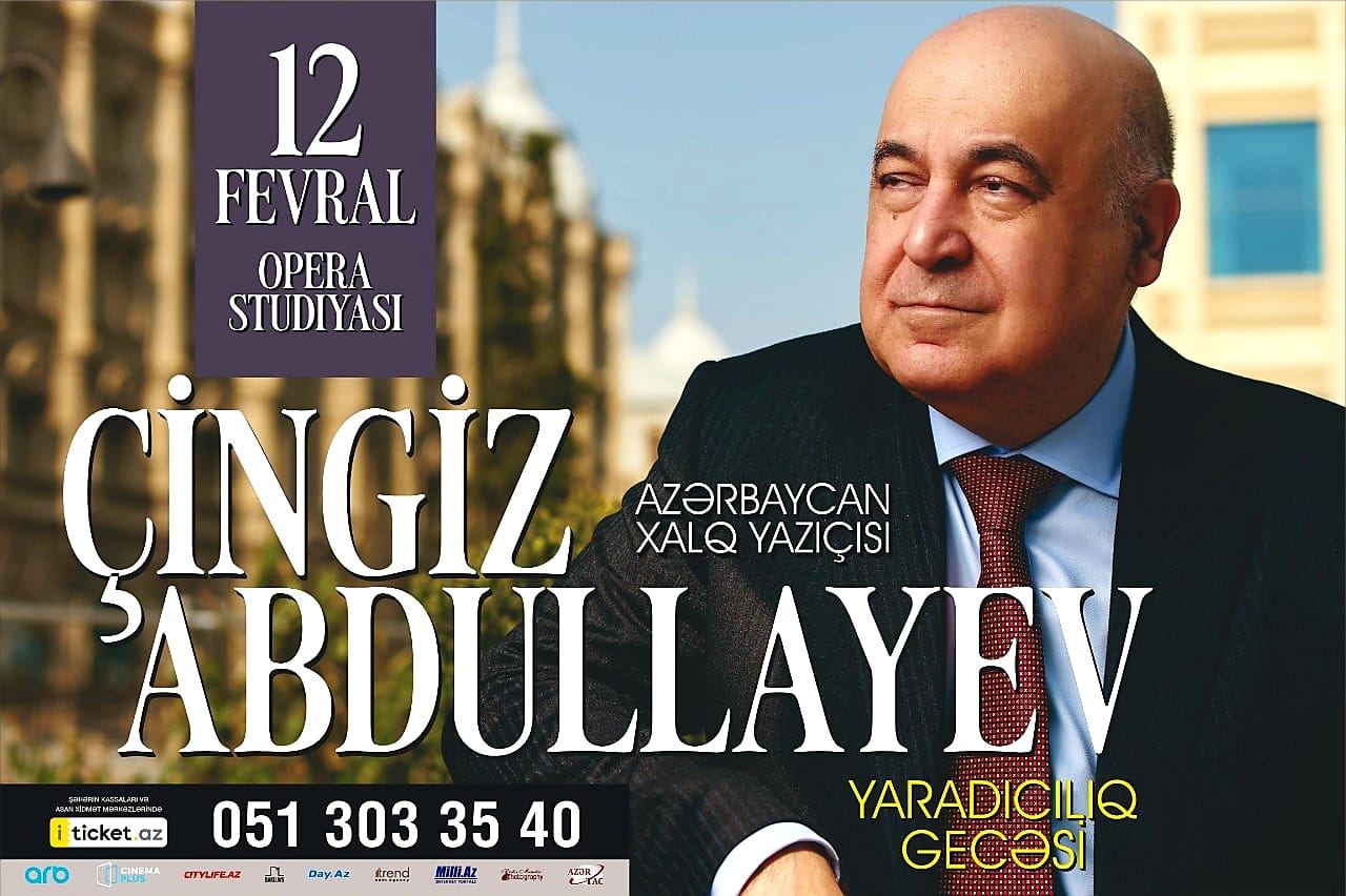 В Баку пройдет встреча со всемирно известным писателем Чингизом Абдуллаевым