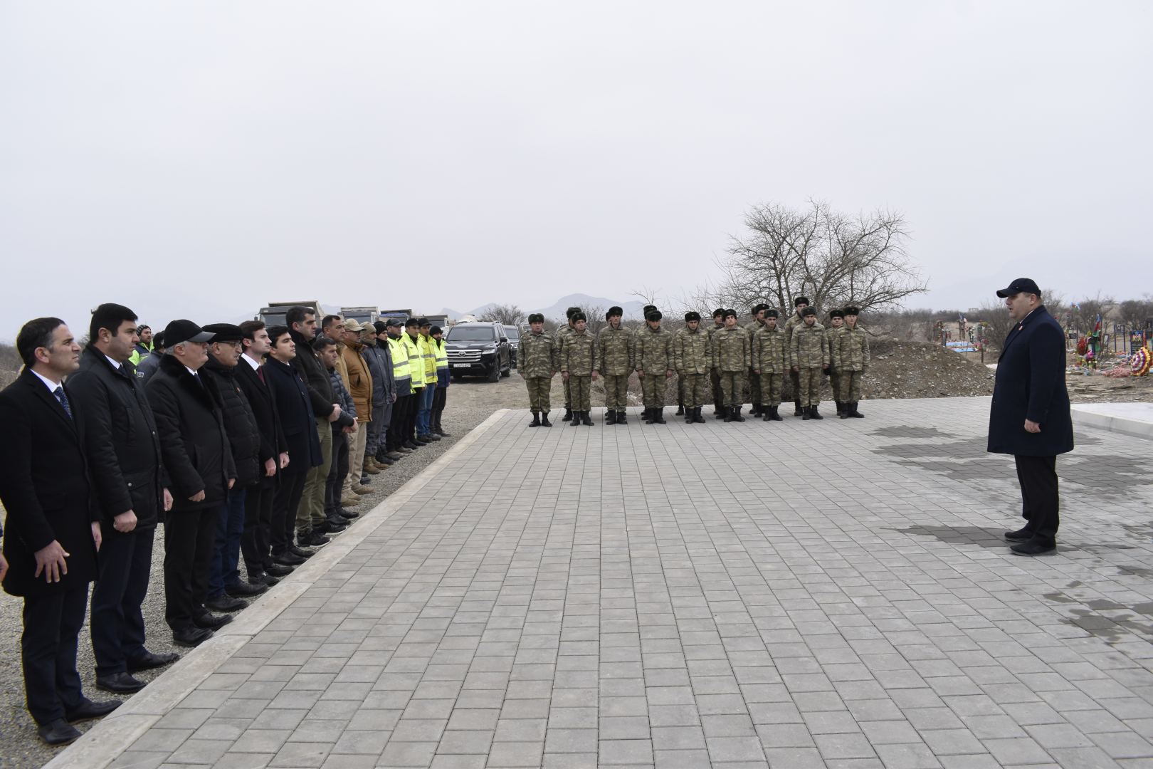 Procession to Alley of Martyrs takes place in Azerbaijan's Aghdam (PHOTO)