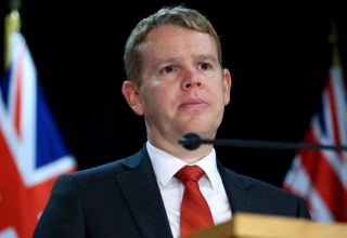 Chris Hipkins sworn in as New Zealand prime minister