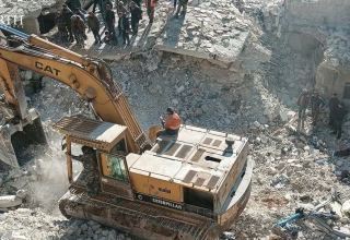 Thirteen killed after building collapses in Syria's Aleppo