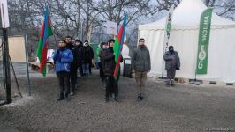 Мирная акция протеста на Лачинской дороге продолжается уже 42 дня (ФОТО)