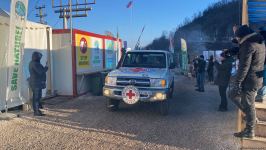 Convoy of ICRC vehicles passes freely along Azerbaijan's Lachin-Khankendi road (PHOTO)