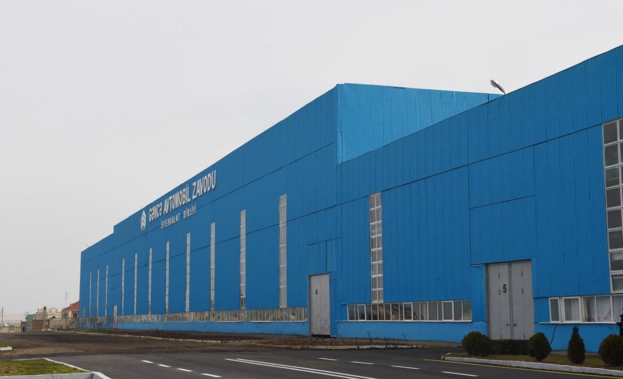 Гянджинский автомобильный завод увеличил производство товарной продукции