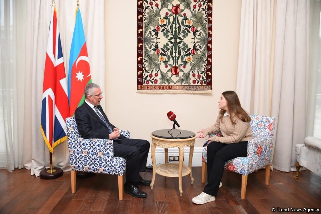 UK eager to back Azerbaijan in green energy exports to Europe - ambassador (Interview) (PHOTO)