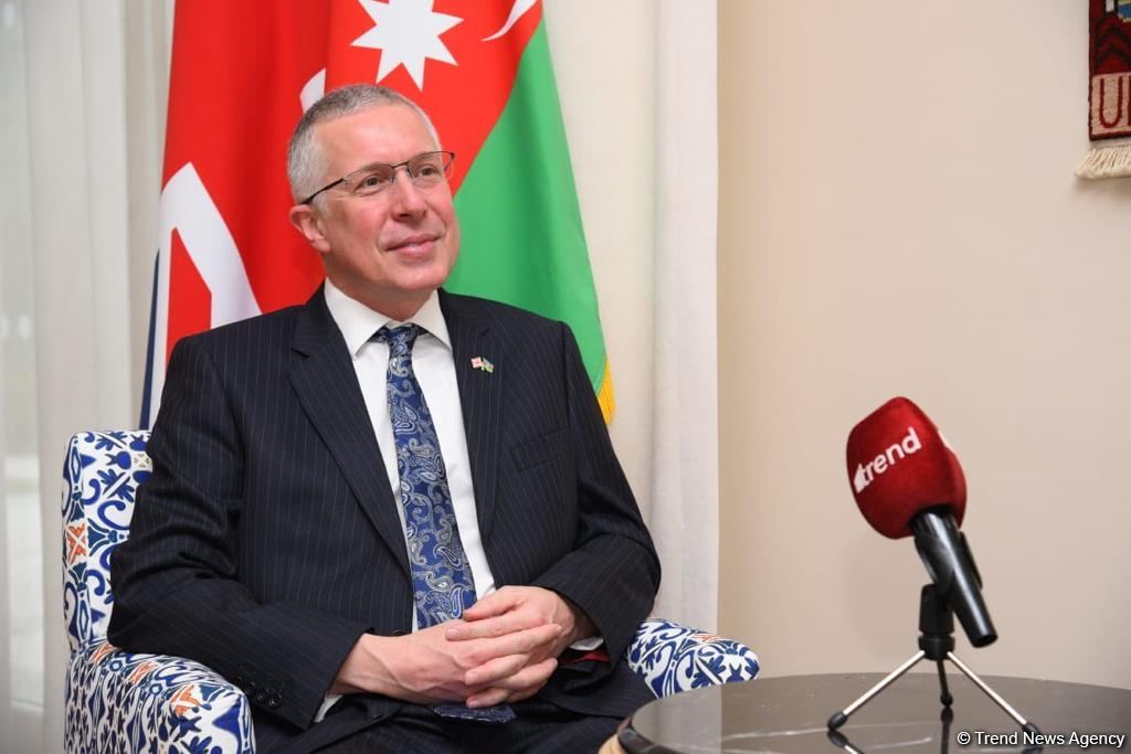 UK eager to back Azerbaijan in green energy exports to Europe - ambassador (Interview) (PHOTO)