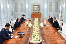 Состоялась встреча главы МИД Азербайджана с Президентом Узбекистана (ФОТО)