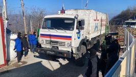 По Лачинской дороге беспрепятственно проехали еще 9 транспортных средств снабжения РМК (ФОТО)