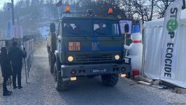 По Лачинской дороге беспрепятственно проехали еще 11 транспортных средств миротворцев (ФОТО)