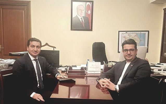 Assistant to President of Azerbaijan holds meeting with Iranian ambassador